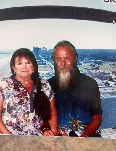 Curtis Whittington and his wife.