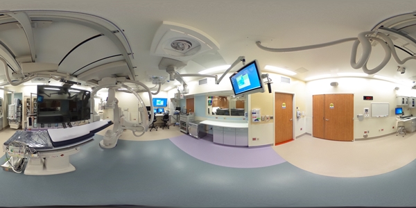 The new cardiac catheterization space at Levine Children's Hospital features two advanced biplane cardiac catheterization suites. Cardiac catheterization, or heart cath, gives doctors details about how well a heart works, and allows many patients to be treated without open heart surgery.