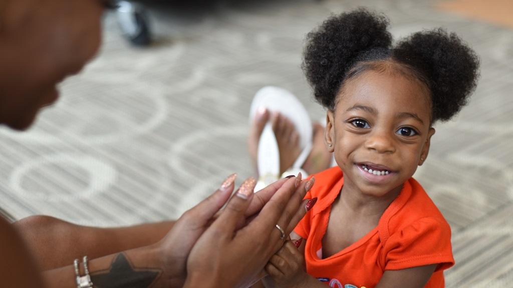 Baby Elayah, who was one of the smallest surviving babies at Levine Children's Hospital, turns 2 on Sept. 23, 2017. 