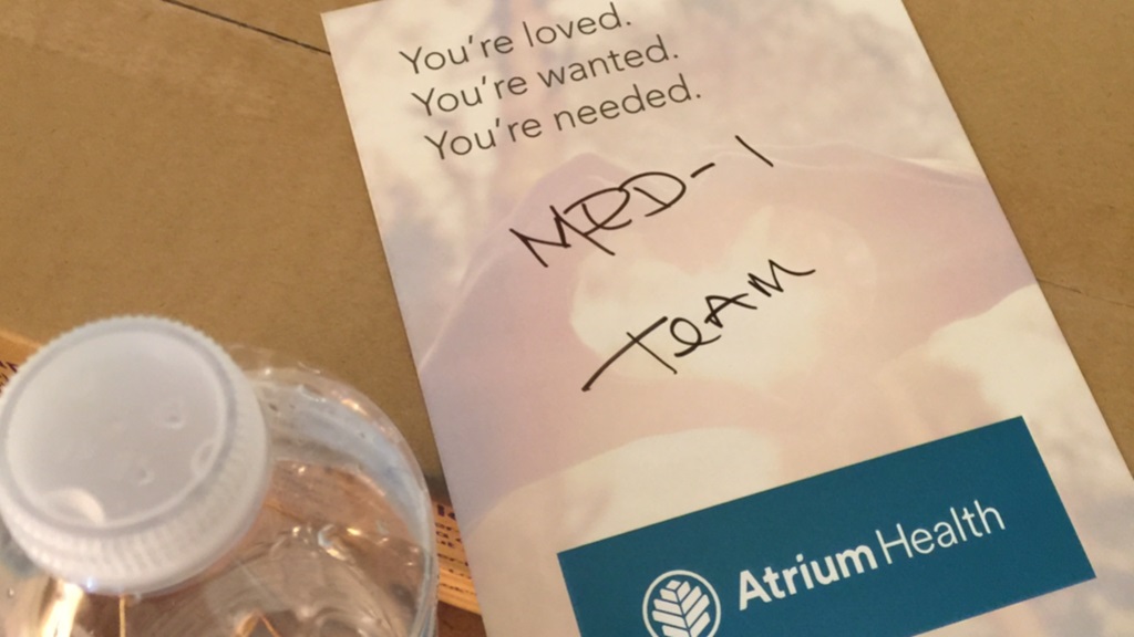 They’re the invisible effects of natural disasters: trauma, anxiety and post-traumatic stress. So when Atrium Health’s MED-1 team deployed to serve communities affected by Hurricane Florence, it included a behavioral health specialist to offer comfort in the midst of chaos. 