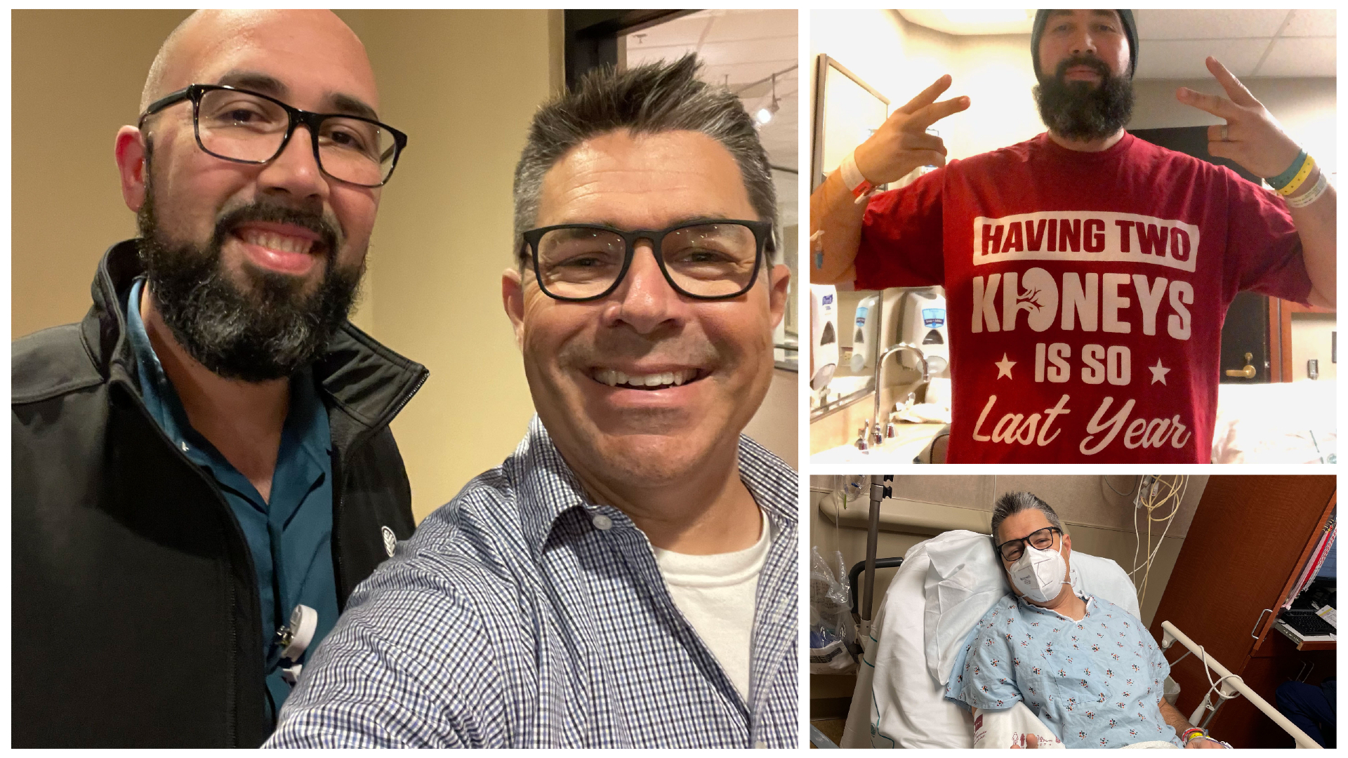 Atrium Health teammate, Chris, donates kidney to complete stranger in need, Steve