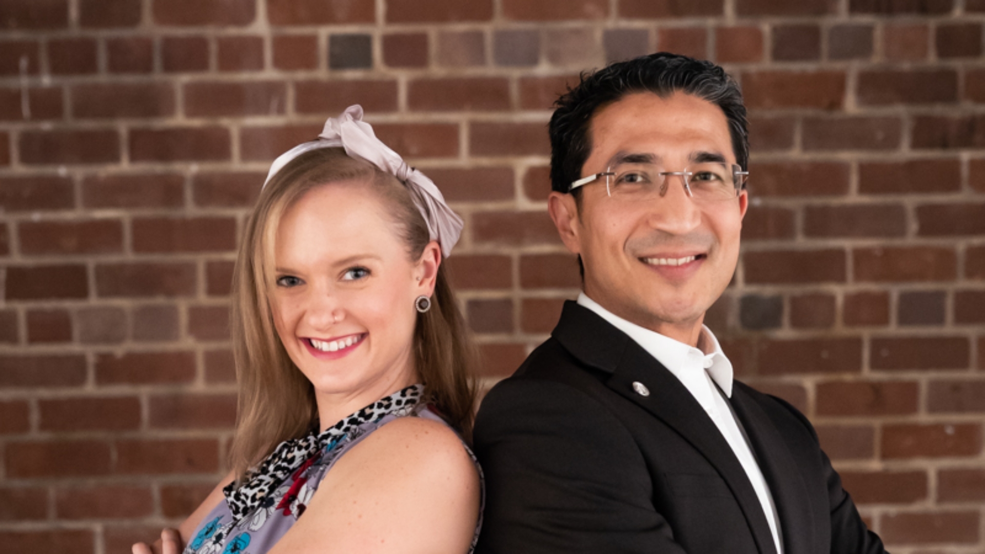 Atrium Health's Rasu Shreatha competes with Charlotte Ballet's Sarah Hayes Harkins in Dancing with the Stars of Charlotte 2020