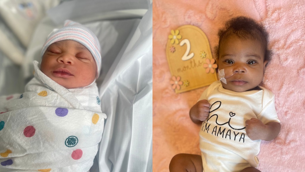 Heart patient Amaya