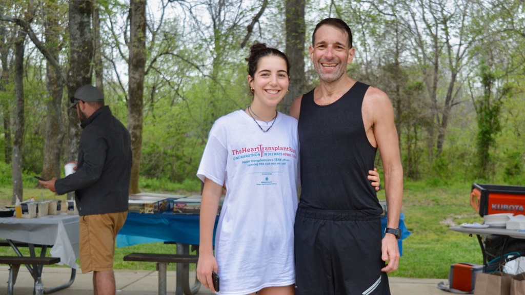 On April 7, 2019, Ted Frank, MD, transplant cardiologist at the Atrium Health Sanger Heart & Vascular Institute, covered more than 36 miles alongside some of his patients to raise funds to support lifesaving care for transplant patients and left ventricular assist device (LVAD) patients. Learn how Dr. Frank, surrounded by patients, friends, family and community members, came together for one united cause.