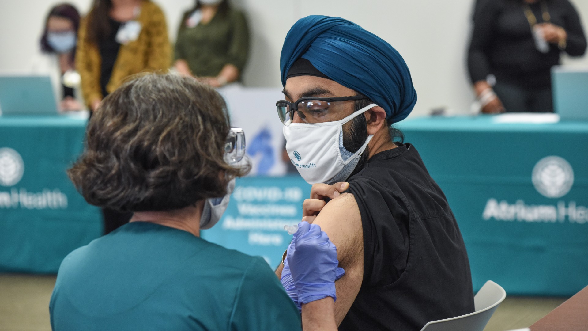 With the initial allocations of the vaccine Atrium Health has received, it has been our intent to vaccinate our healthcare workers, to protect them and help ensure a healthy workforce to care for the community during the current increase in patient volumes. Our vaccine allocations are based on delivering a certain number of weekly doses, so we have scheduled appointments to make sure no dose of this valuable, life-saving vaccine goes unused or to waste.