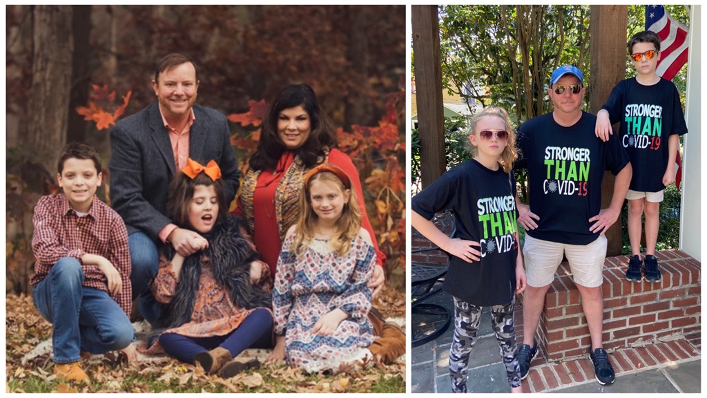 When Dr. Sumrall's husband and their children were diagnosed with COVID-19, the family became a house divided but it didn’t tear them apart.