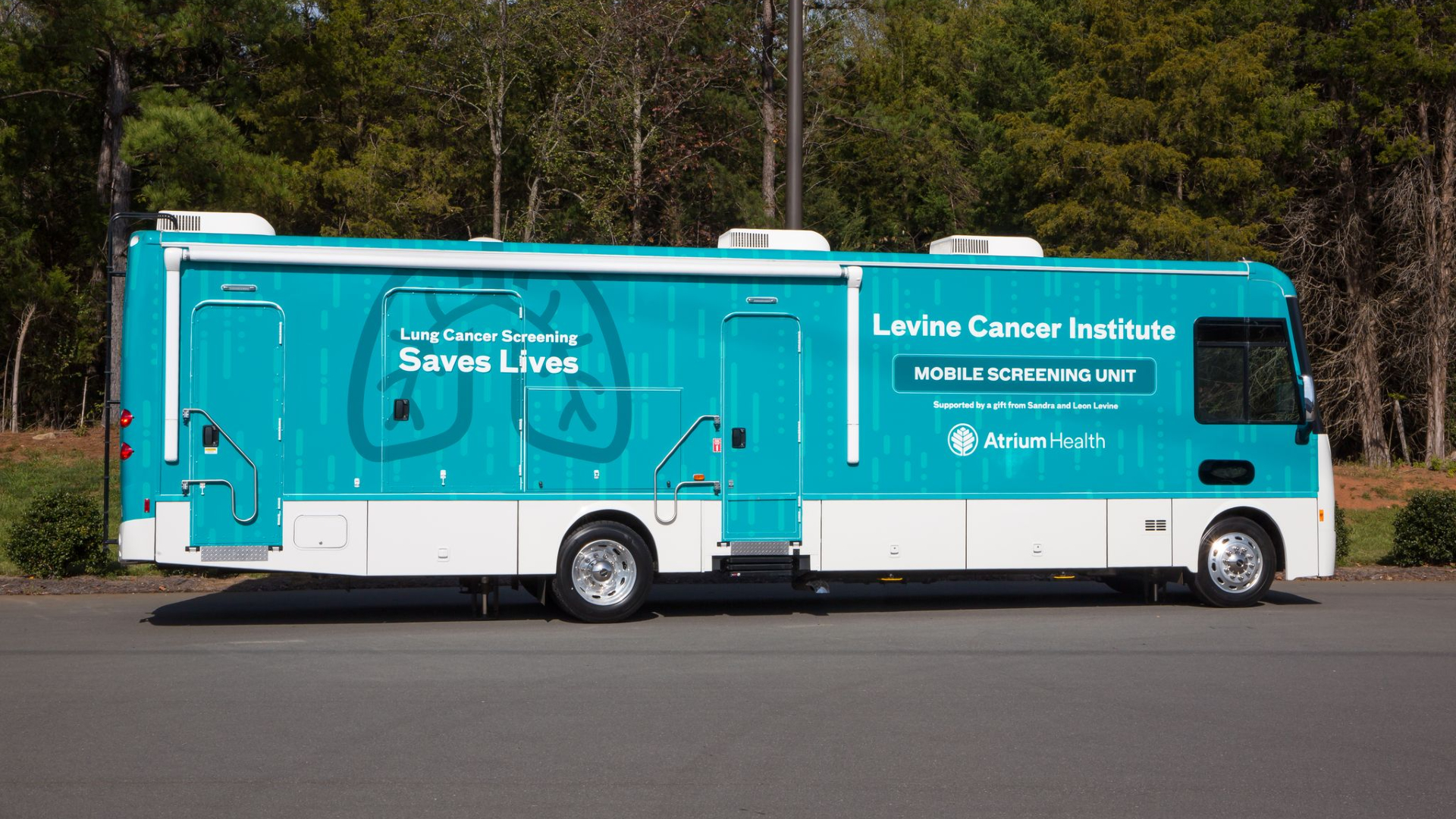 Levine Cancer Institute's mobile lung cancer screening unit is adding a second vehicle to its ranks, doubling its ability to reach underserved communities and vulnerable populations with free crucial screening resources. 