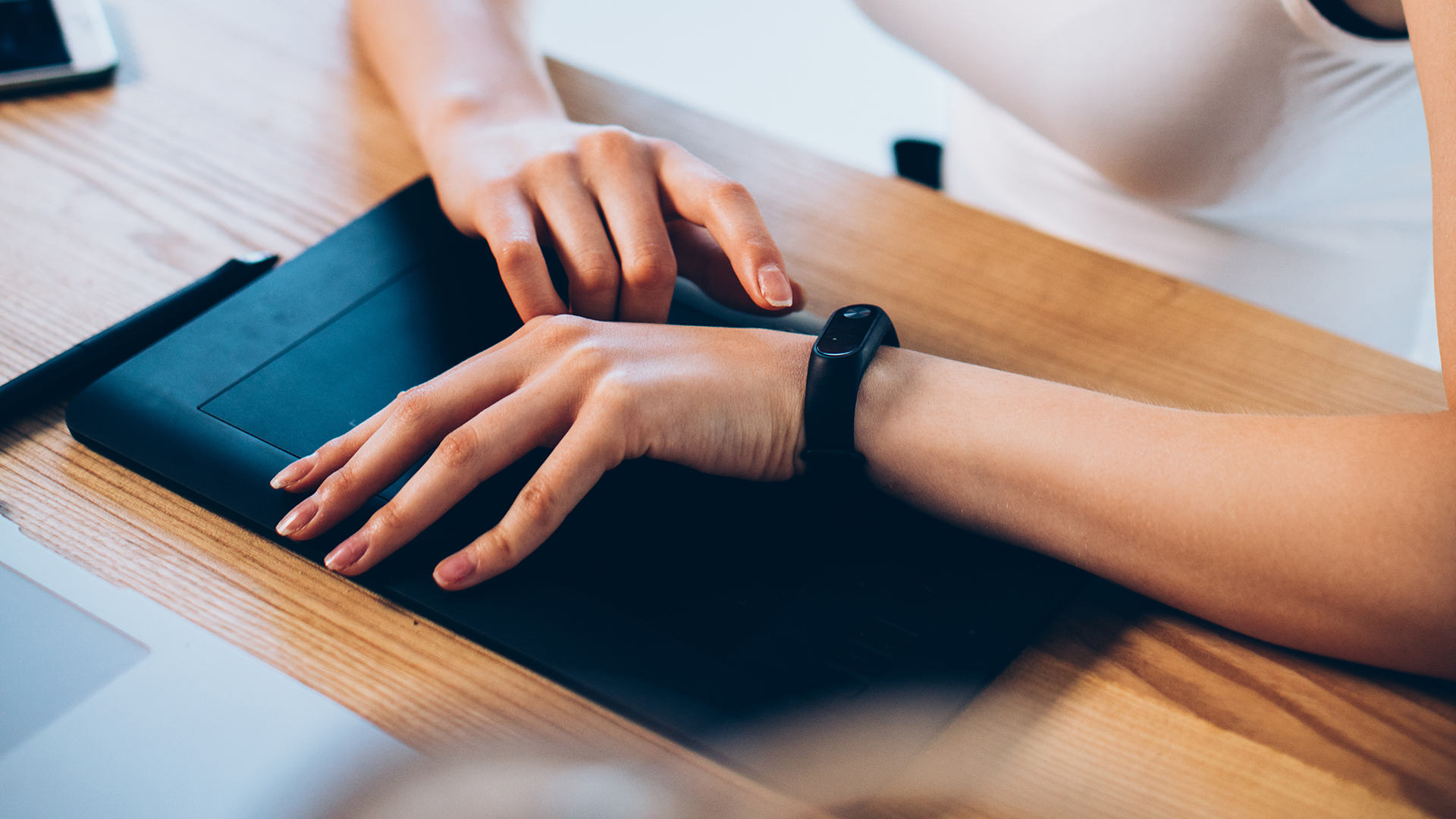 Wearable fitness trackers can be a fun and effective way to improve health in the workplace. 