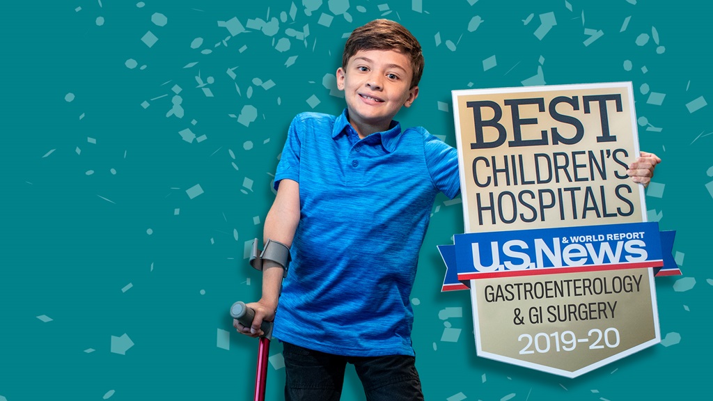 Born with spina bifida, Joshua faces gastroenterological challenges unique to his condition. But with the right care and support, he’s able to do things his way – including playing golf.  