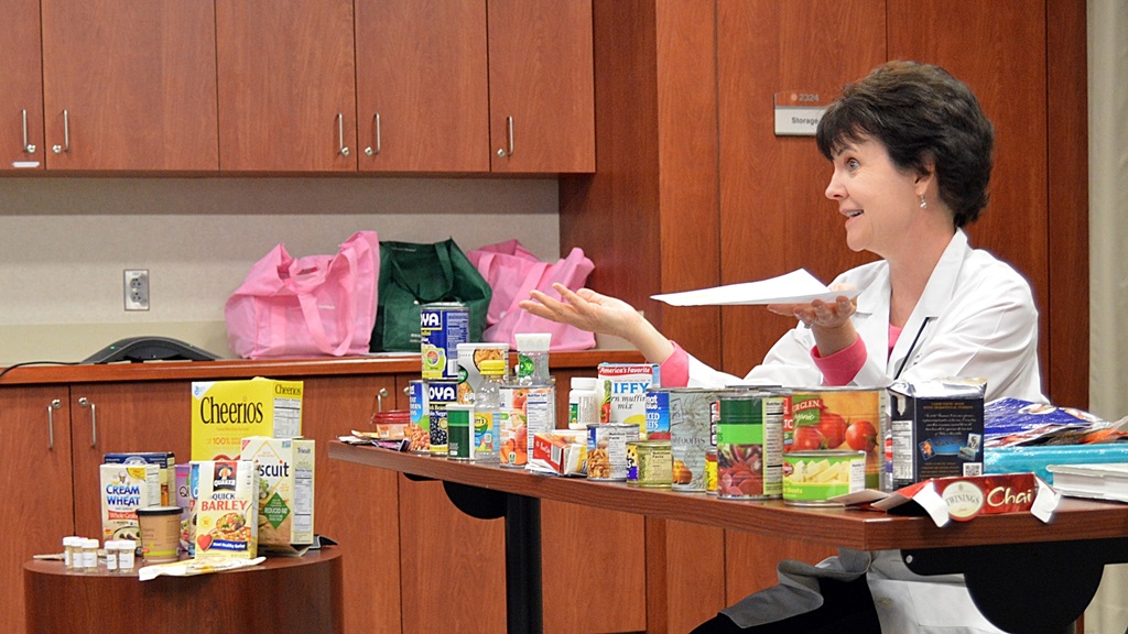 Plant based nutrition class at LCI