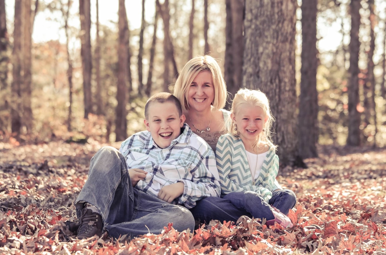 Lori Collins and kids - rare disease day article