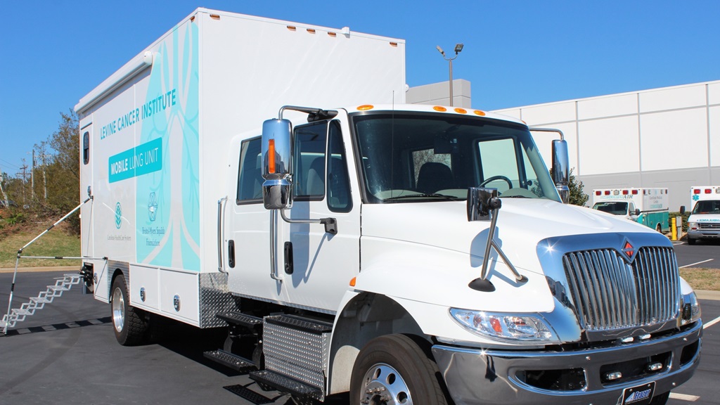 Levine Cancer Institute built the nation’s first mobile lung cancer screening unit to help save lives. For Herbert Buff, that’s exactly what it did. 
