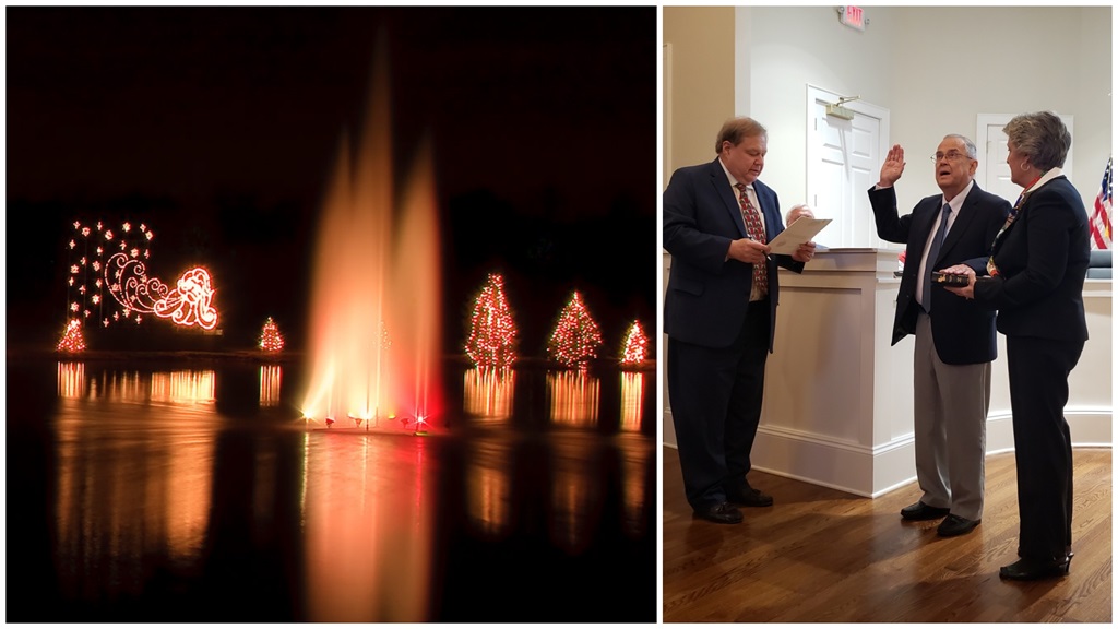 Last year, multiple myeloma kept McAdenville’s Mayor from enjoying the town’s Christmas fun. This year, he’s back with bells on. 