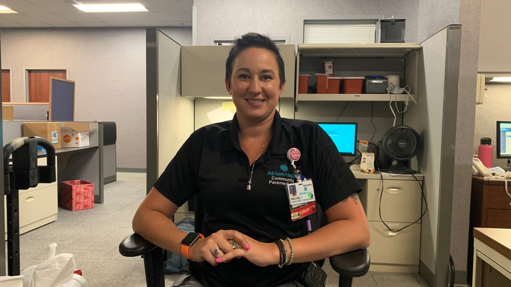 Atrium Health paramedic, Rachel McMurphy