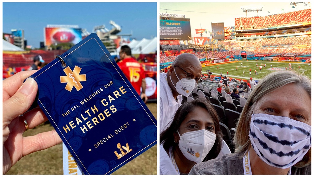 As healthcare workers continue to battle the COVID-19 pandemic, four well-deserving Atrium Health teammates will be recognized for their service and sacrifice with a trip to Super Bowl LV in Tampa, Fla.
