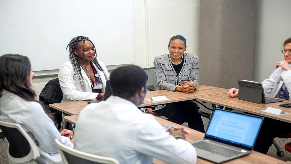 Dr, Boulware and students