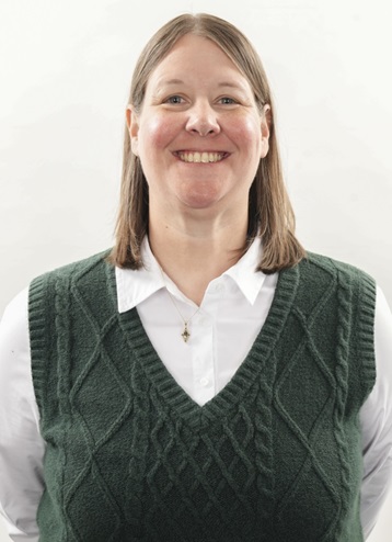 Woman smiling at camera