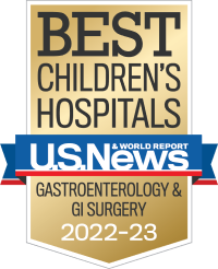 U.S. News and World Report Badge Gastroenterology