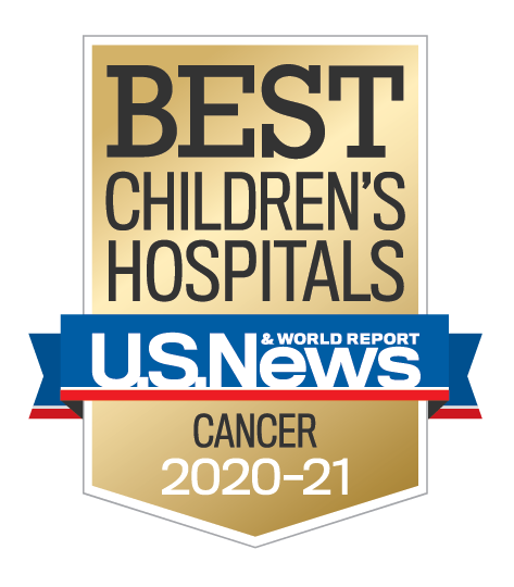U.S. News and World Report Best Children's Hospitals Cancer Award