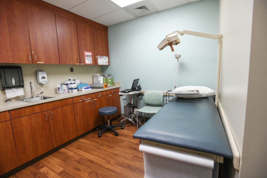 Dedicated exam room for patients at Atrium Health Levine Children's Cabarrus Pediatrics.