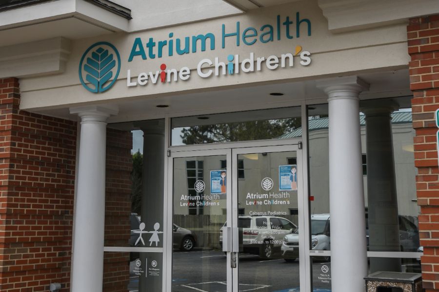 Exterior of Atrium Health Levine Children's Cabarrus Pediatrics